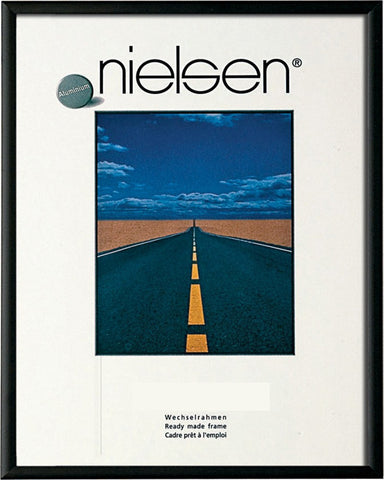Nielsen Pearl A3 Matt Black Aluminium Poster Frames