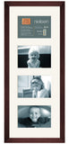 Nielsen Essentielles Palisander 25 x 60 cm Multi 4-Aperture 15 x 10 cm - Snap Frames 