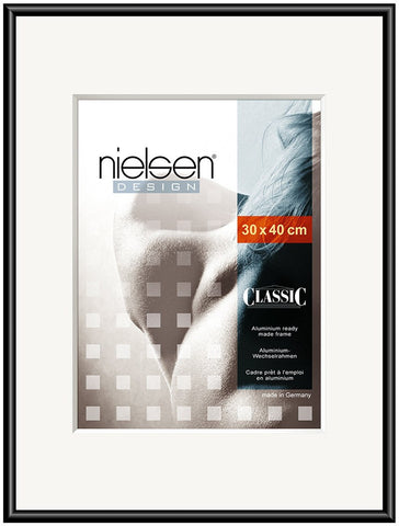 Nielsen Classic 40 x 60 Polished Black Frame