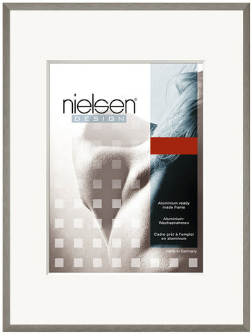 Nielsen C 2 'Soft' Grey Picture Frames