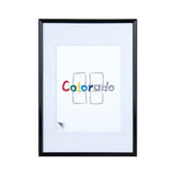 Nielsen Colorado Black A4/ 21 x 29.7 cm Glass - Snap Frames 
