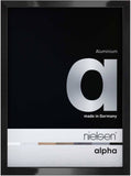 Nielsen Alpha Black Oak 60 x 80 cm Aluminium Frame - Snap Frames 