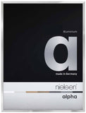Nielsen Alpha Polished Silver 24 x 30 cm Aluminium Frame - Snap Frames 