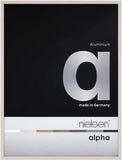 Nielsen Alpha White Oak A3 Aluminium Frame - Snap Frames 