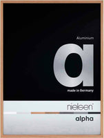 Nielsen Alpha Oak 40 x 50 cm Aluminium Frame - Snap Frames 