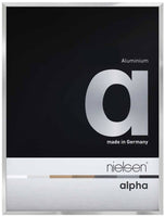 Nielsen Alpha Polished Silver A2 cm Aluminium Frame - Snap Frames 