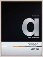 Nielsen Alpha White Oak 50 x 70 cm Aluminium Frame - Snap Frames 