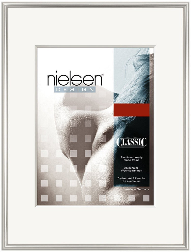 Classic Polished Silver 28 x 35 cm - Snap Frames 