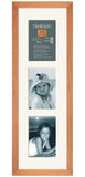 Nielsen Essentielles Birch 20 x 60 cm Multi 3-Aperture 15 x 10 cm - Snap Frames 