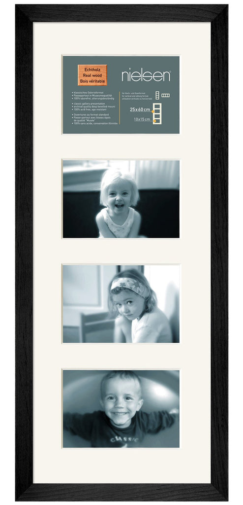 Nielsen Essentielles Black (4 AP) 25 x 60 cm - Snap Frames 