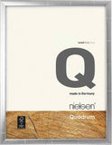 Nielsen Quadrum A3/ 29.7 x 42.1 cm Silver Anthracite Wood - Natural Glass