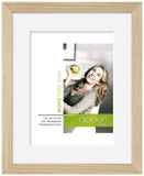 Nielsen Apollo Natural Wood Frame 13 x 18 cm (4 x 6" mount) - Snap Frames 