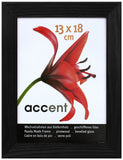 Nielsen Accent Magic 13 x 18 cm Wooden Grained Black Frame - Snap Frames 