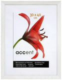 Nielsen Accent Magic 30 x 30 cm Wooden Grained White Frame - Snap Frames 