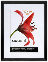 Nielsen Accent Magic 40 x 50 cm Wooden Grained Black Frame - Snap Frames 